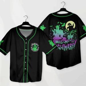 Halloween Oogie Boogie Baseball Jersey