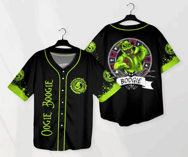 Nightmare Before Oogle Boogie Baseball Jersey