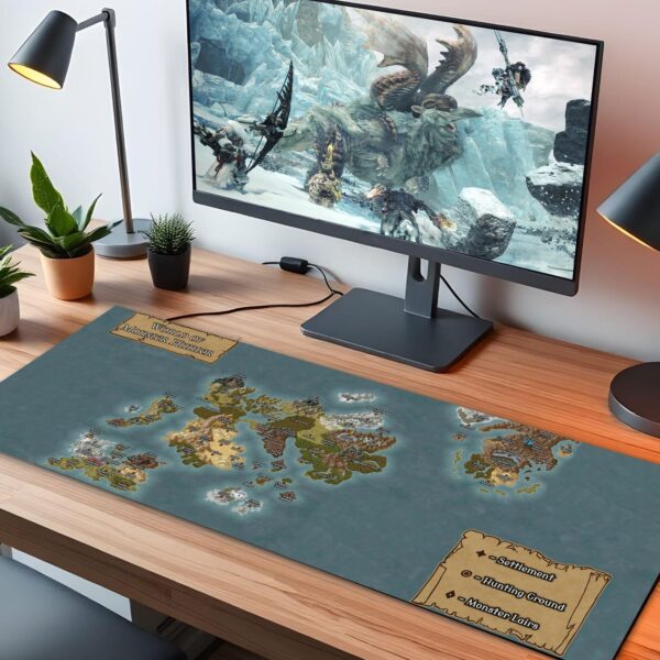 World of Monster Hunter LED Desk Mat - Image 2