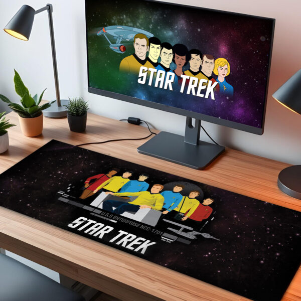 Star Trek The Original Series TOS U.S.S Enterprise LED Desk Mat - Image 4