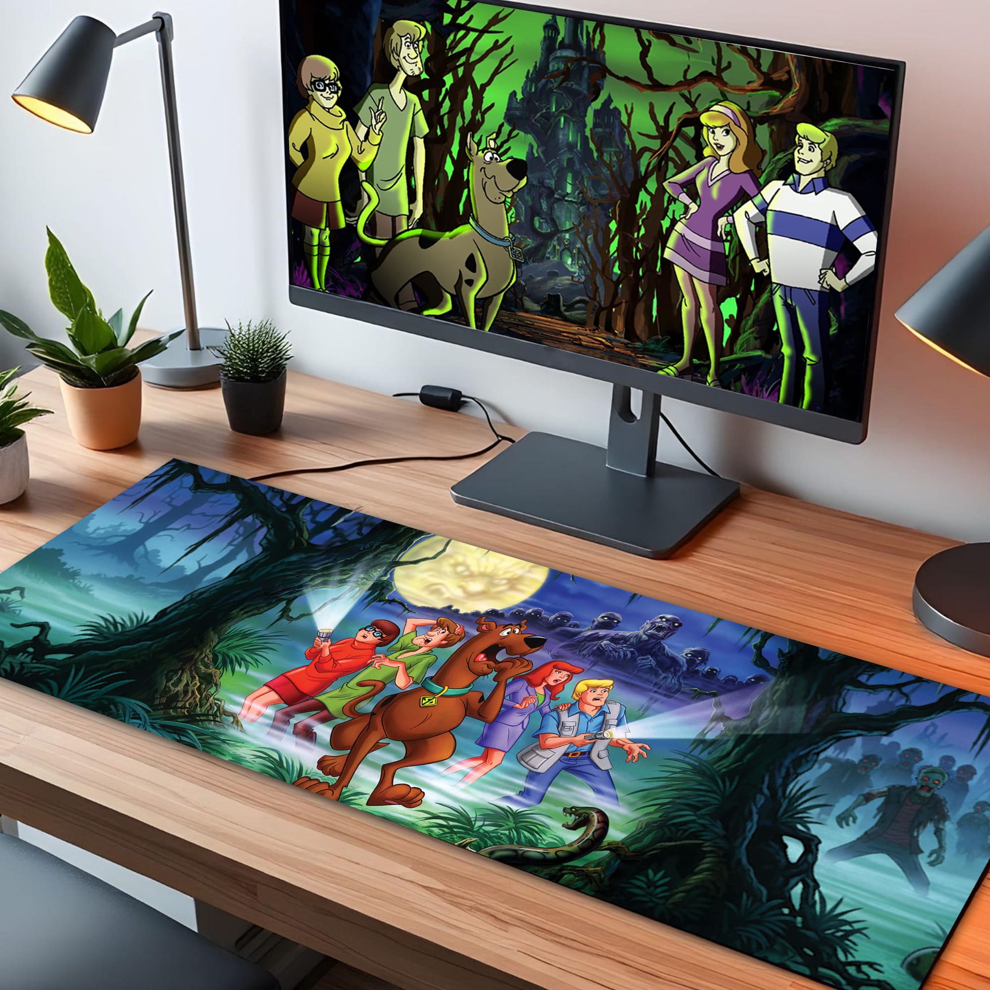 Scooby-Doo On Zombie Island LED Desk Mat - Image 2
