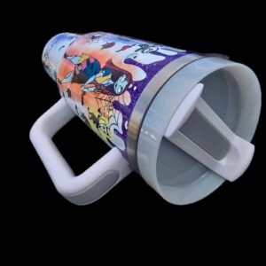Alternative view of Nightmare Before Christmas Jack And Sally Halloween 40oz Stanley Tumbler