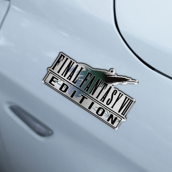 Final Fantasy VII Edition Laser Engraved or 3D Inlayed Car Name Badge - Image 4