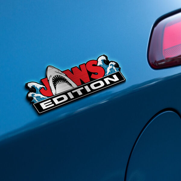 Jaws Edition Laser Engraved or 3D Inlayed Car Name Badge - Image 3