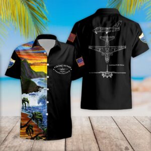 US Navy S-3 Viking TAILHOOK SENSO Hawaiian Shirt