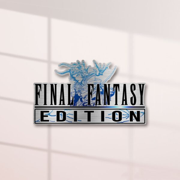 Final Fantasy Edition Laser Engraved or 3D Inlayed Car Name Badge - Image 6