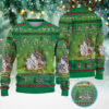 The Grinch & Max with Sleigh Christmas Knitted Sweater