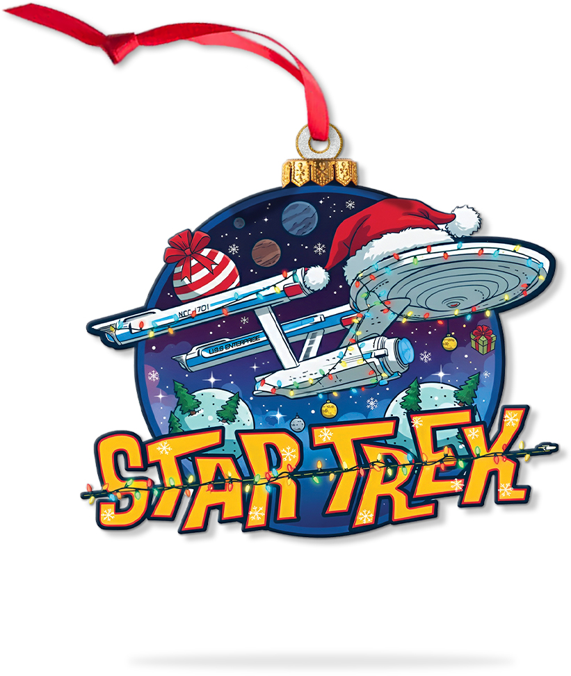 Star Trek U.S.S Enterprise NCC-1701 Christmas Ornament Style 2 - Image 4