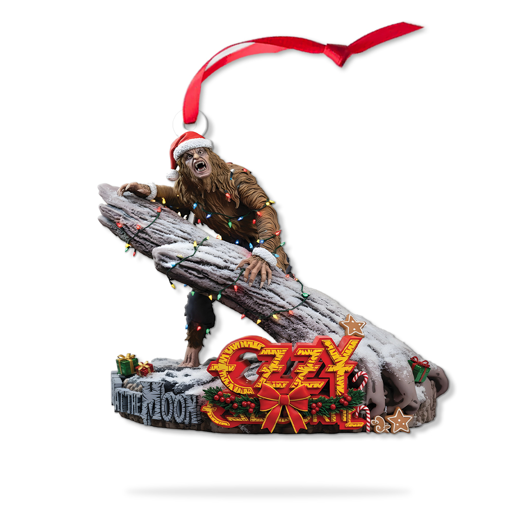 Ozzy Osbourne ‘Bark at the Moon’ Christmas Ornament - Image 7