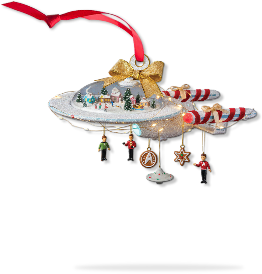 Star Trek U.S.S. Enterprise NCC-1701-C Christmas Ornament - Image 6