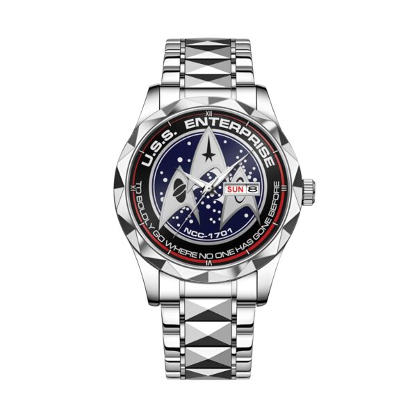 Star Trek U.S.S. Enterprise NCC-1701 Alloy Luxury Quartz Watch - Image 2