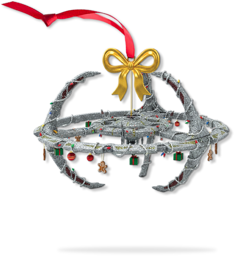 Star Trek Space Station Deep Space Nine Christmas Ornament - Image 6