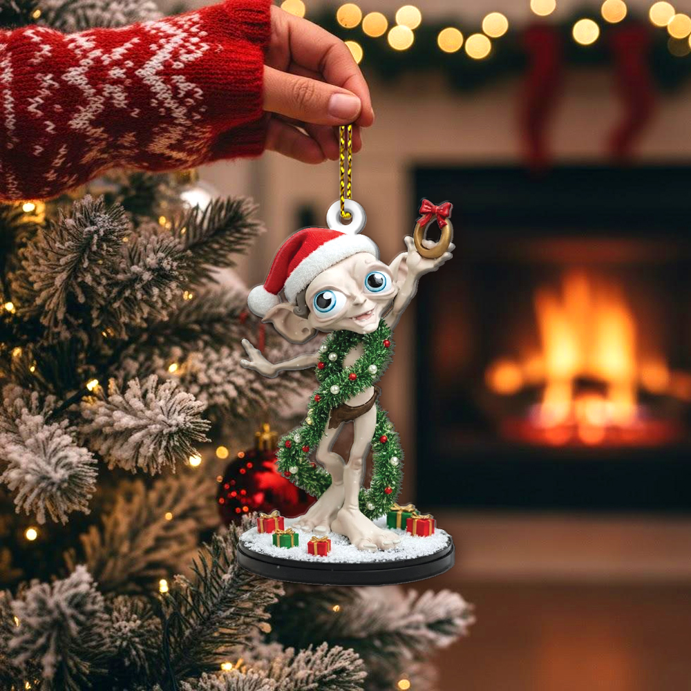 Lord of the Rings Sméagol Christmas Ornament - Image 2