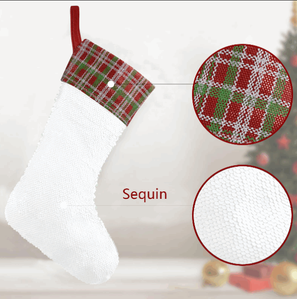 Personalized Grinch Christmas Stocking - Image 4