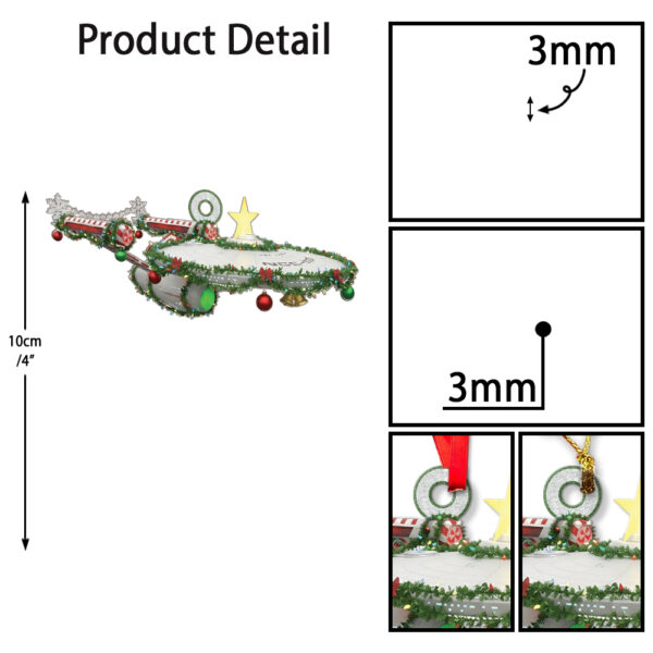Star Trek The Motion Picture U.S.S. Enterprise NCC-1701 Christmas Ornament - Image 6