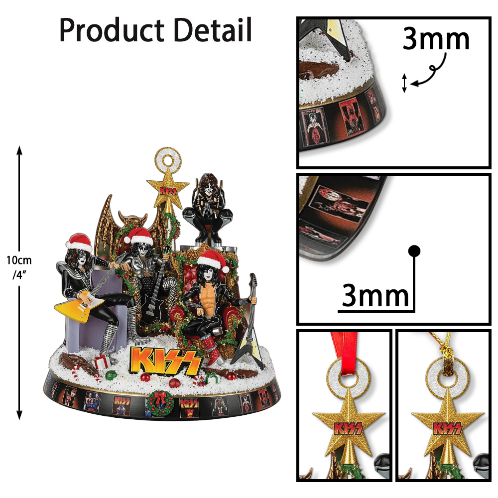 KISS Band Christmas Ornament - Image 6