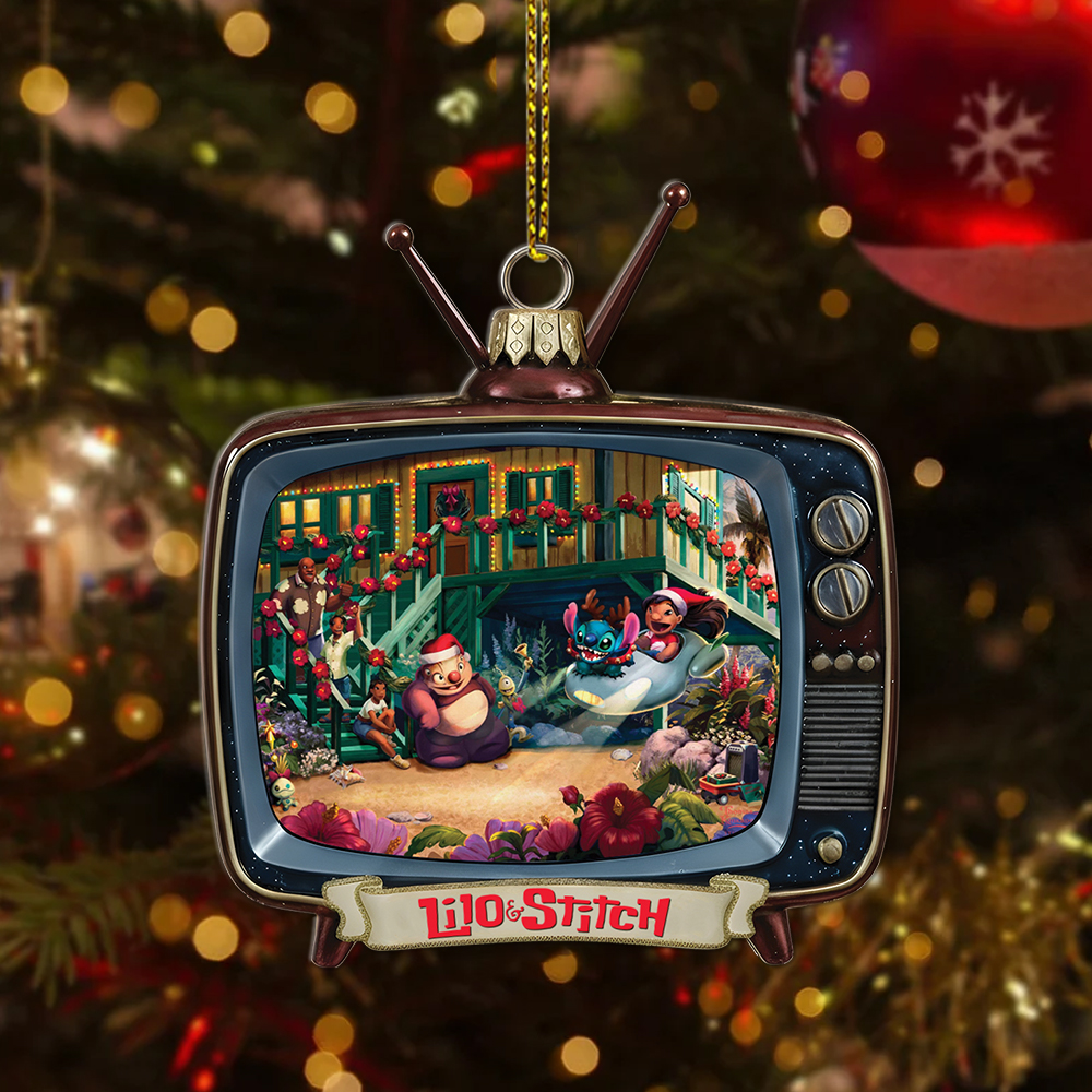 Disney Lilo and Stitch Aloha Christmas Ornament - Image 6