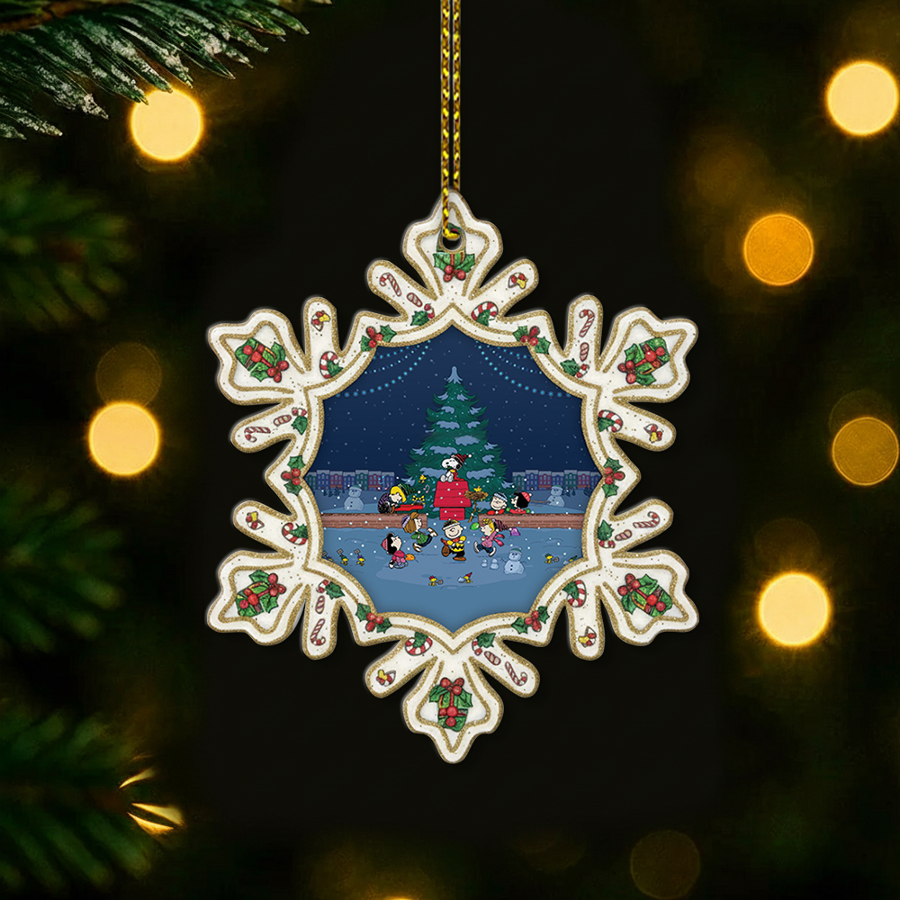 Snoopy And Friends Christmas Tree Christmas Ornament - Image 4