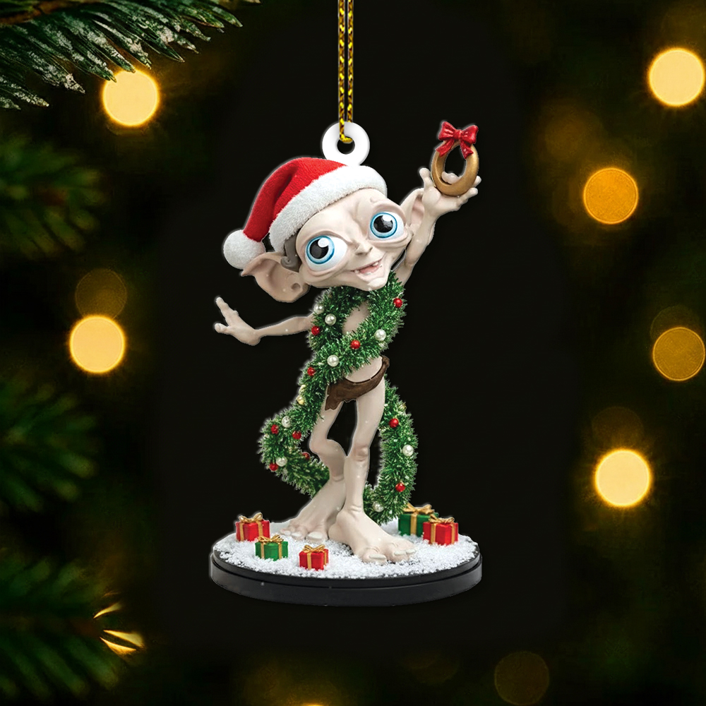 Lord of the Rings Sméagol Christmas Ornament - Image 7