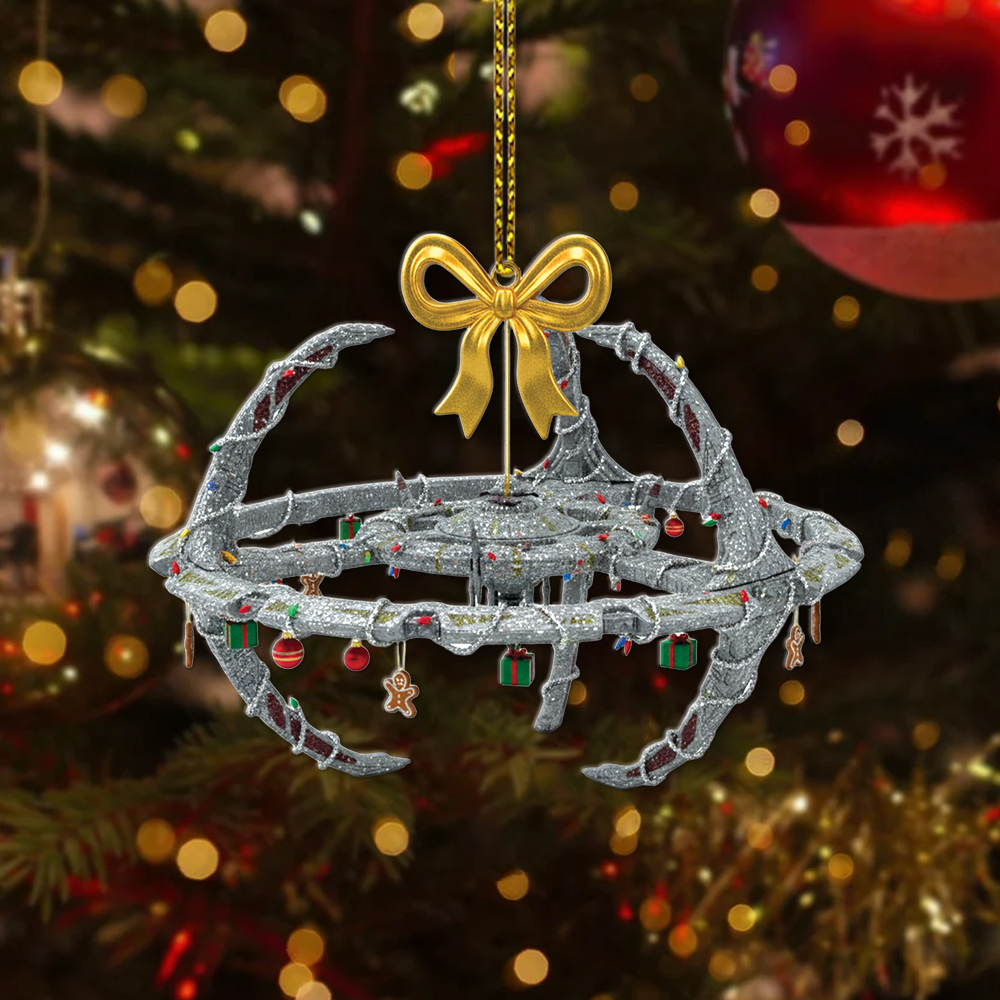 Star Trek Space Station Deep Space Nine Christmas Ornament - Image 4