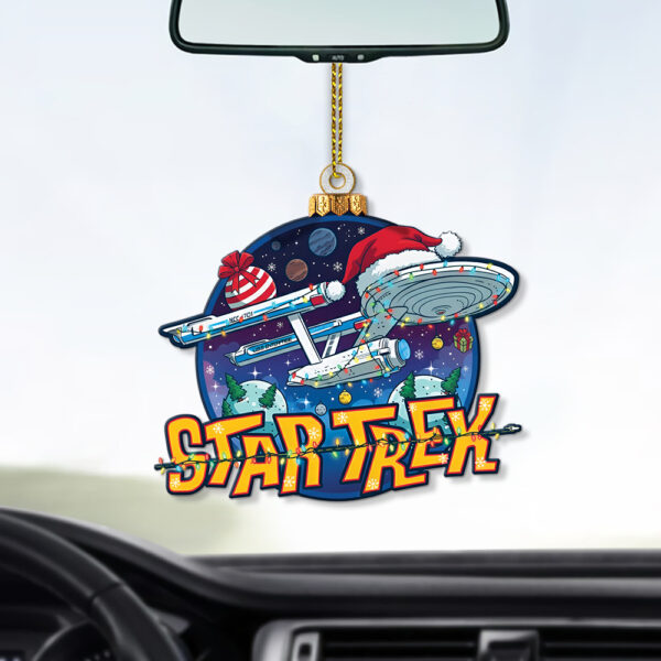 Star Trek U.S.S Enterprise NCC-1701 Christmas Ornament Style 2 - Image 3