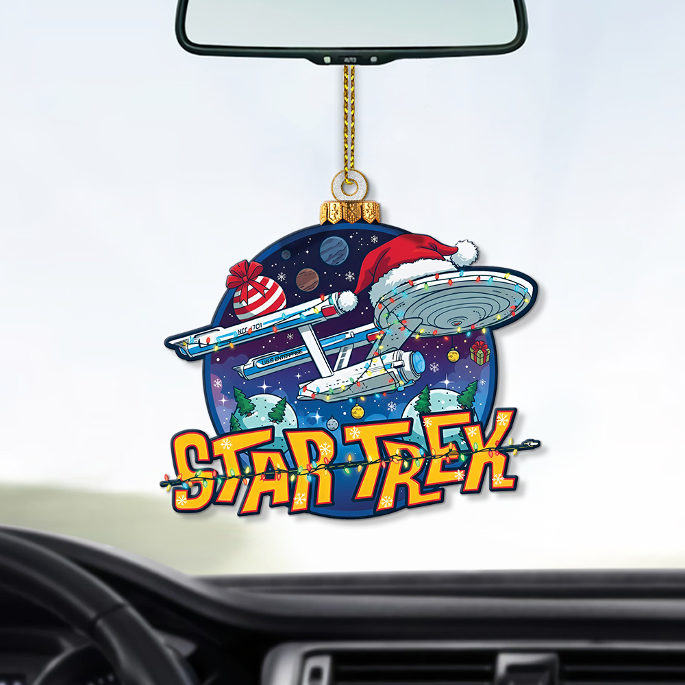 Star Trek U.S.S Enterprise NCC-1701 Christmas Ornament Style 2 - Image 3