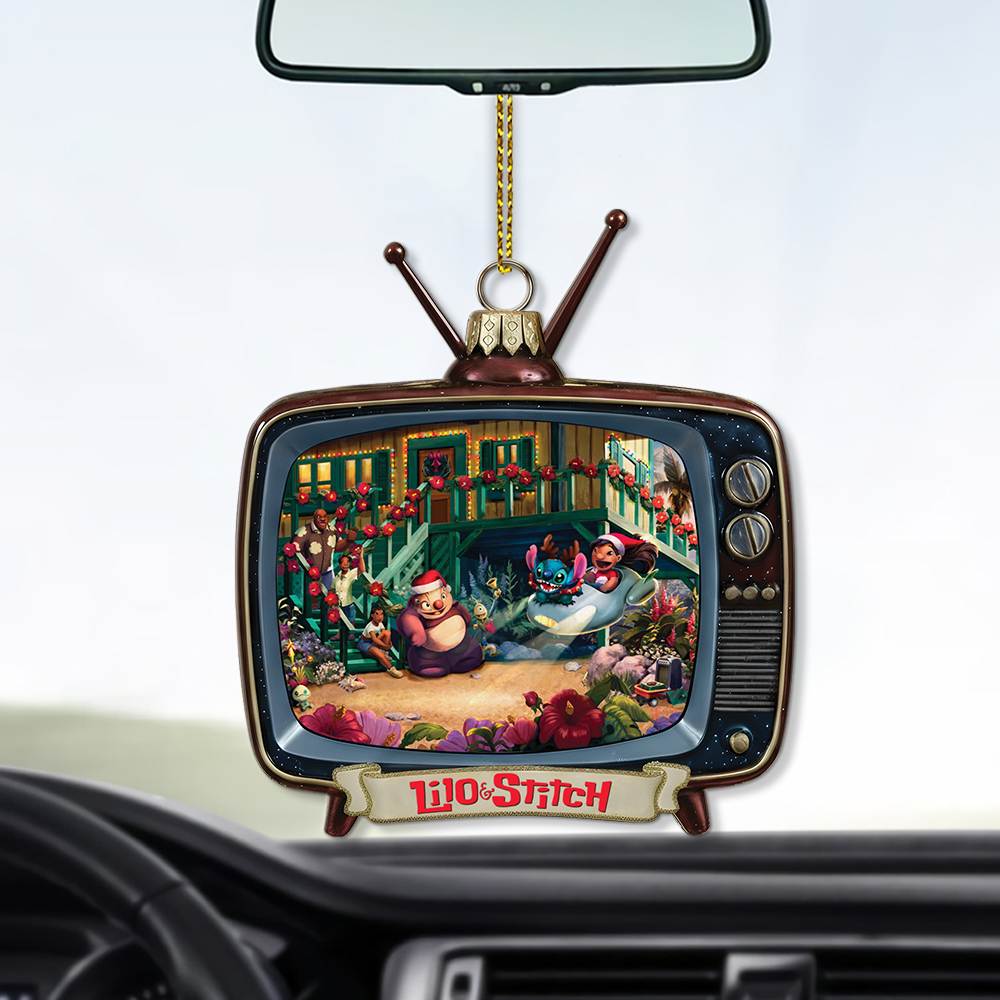 Disney Lilo and Stitch Aloha Christmas Ornament - Image 5