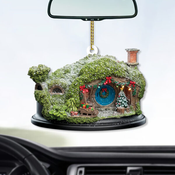 Lord of the Rings Hobbit Hole Christmas Ornament - Image 4