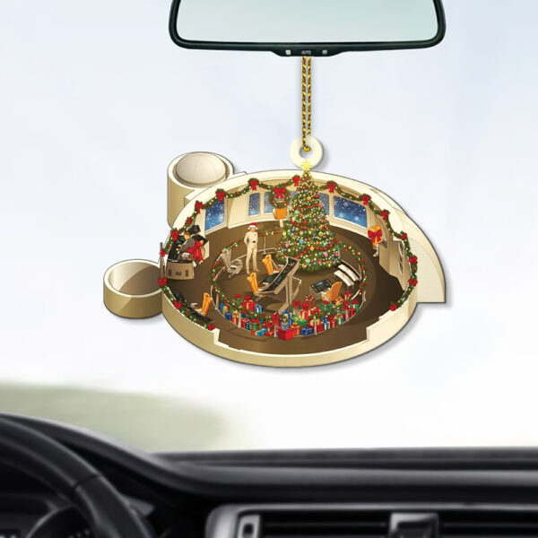 Star Trek NCC-1701 2271-2279 Bridge Enterprise Christmas Ornament - Image 7