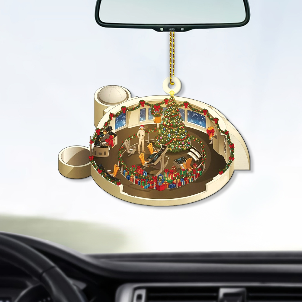 Star Trek NCC-1701 2271-2279 Bridge Enterprise Christmas Ornament - Image 7