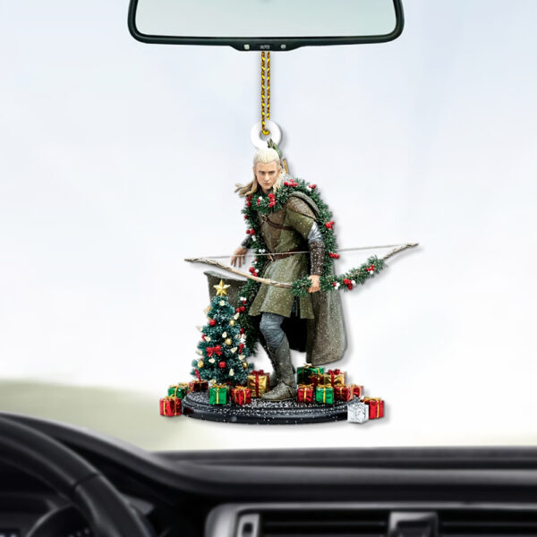 Lord of the Rings Legolas Christmas Ornament - Image 6