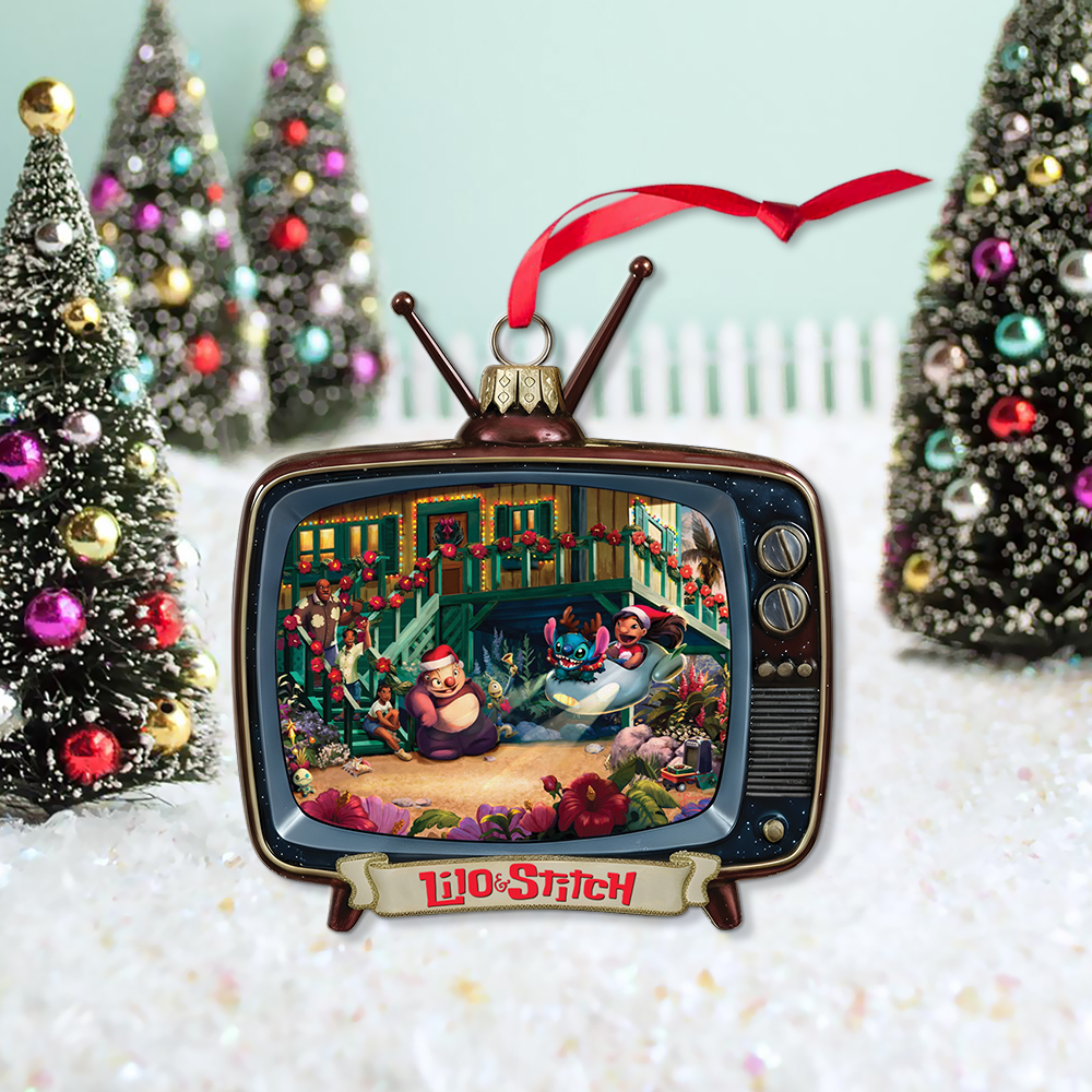 Disney Lilo and Stitch Aloha Christmas Ornament - Image 4