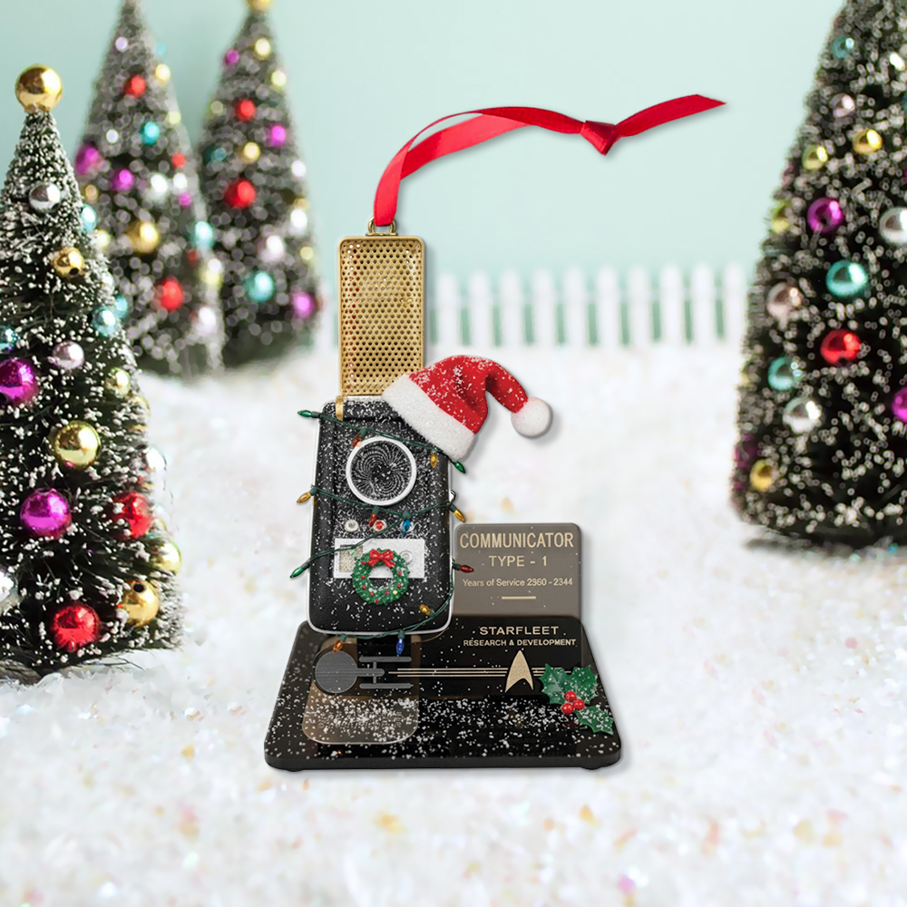 Star Trek Communicator Type - 1 Christmas Ornament - Image 3