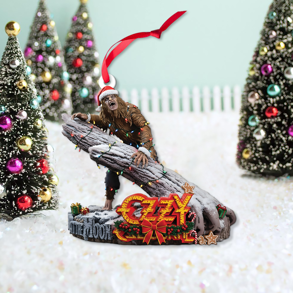 Ozzy Osbourne ‘Bark at the Moon’ Christmas Ornament - Image 3