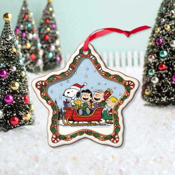 Snoopy And Friends Snow Christmas Ornament - Image 2