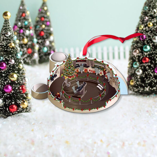Star Trek NCC-1701 2279-2285 Bridge Enterprise Christmas Ornament - Image 5
