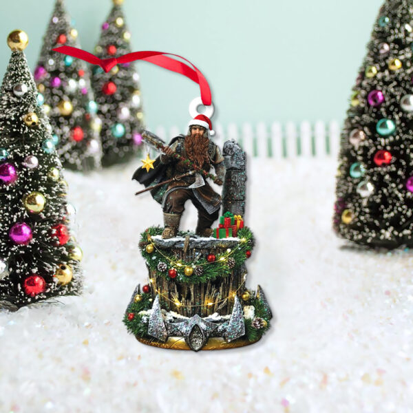 Lord of the Rings Gimli Christmas Ornament - Image 5