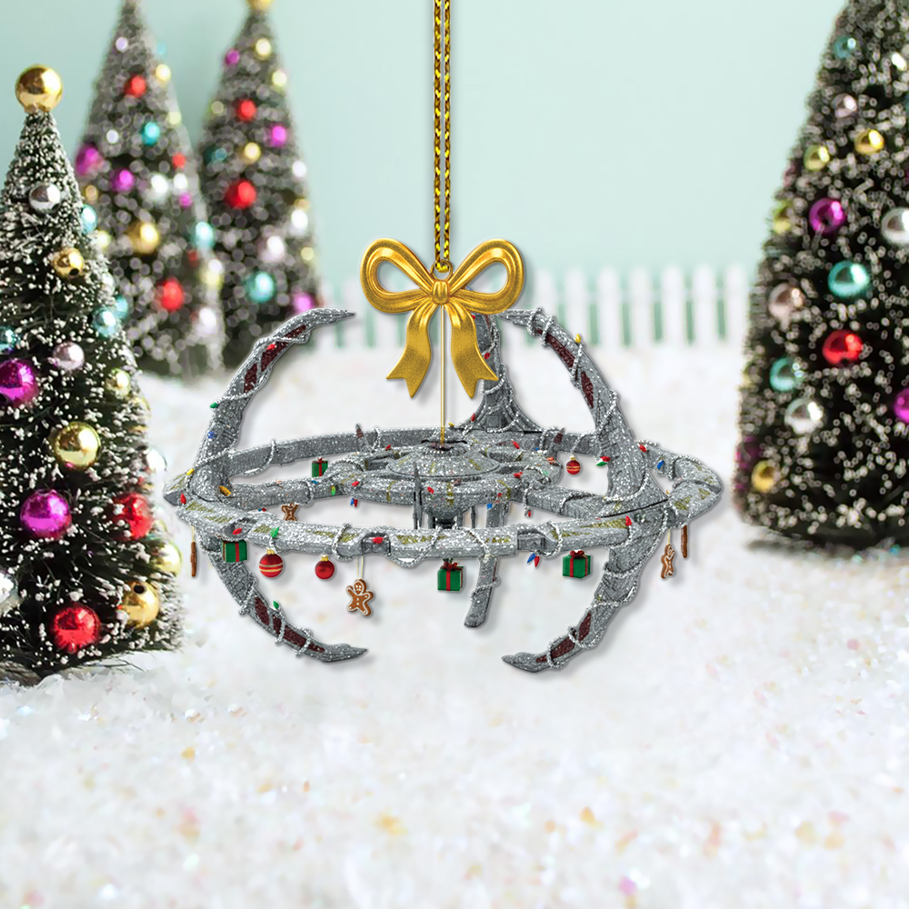 Star Trek Space Station Deep Space Nine Christmas Ornament - Image 2