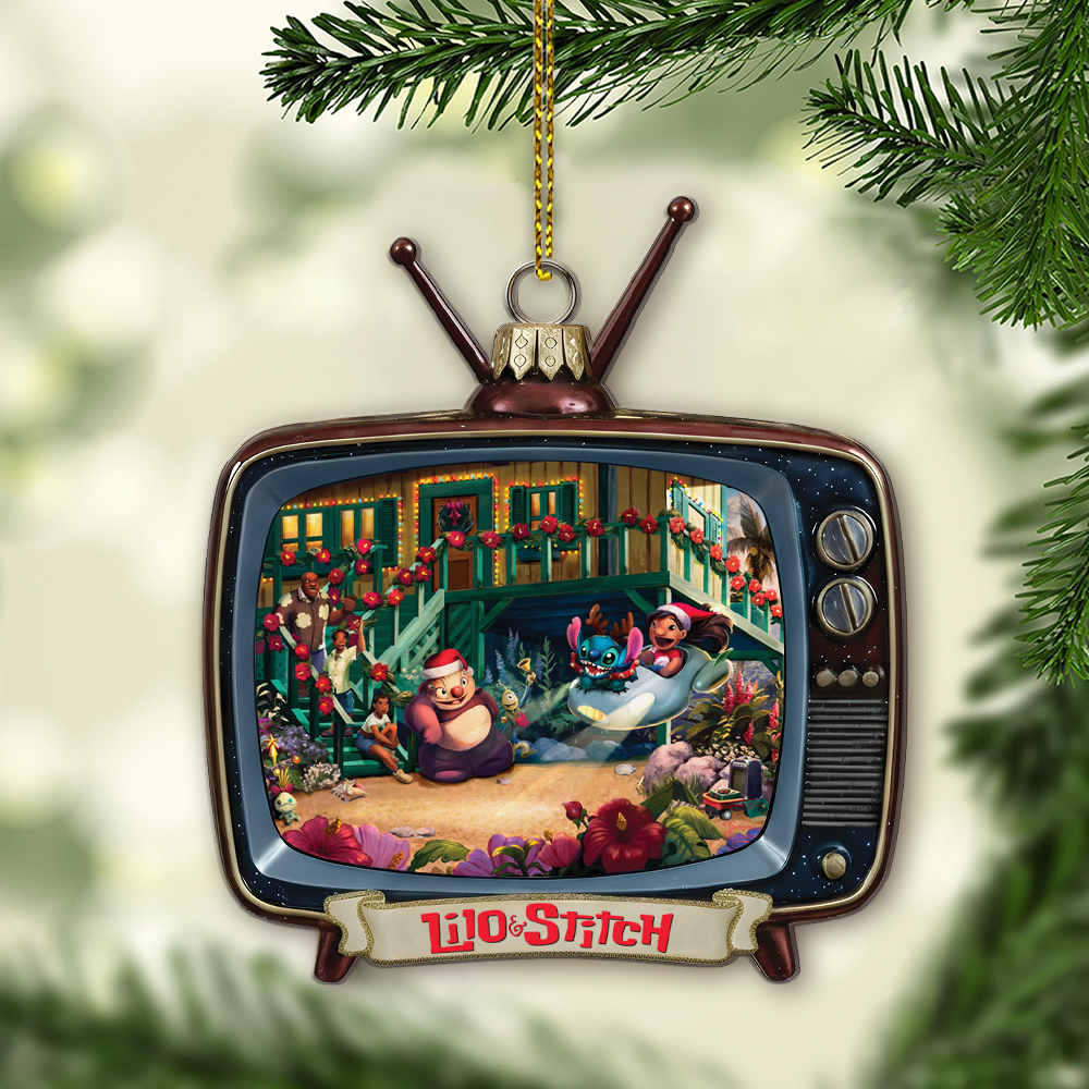 Disney Lilo and Stitch Aloha Christmas Ornament - Image 2