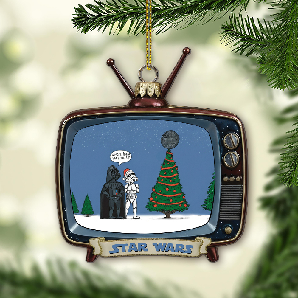 Star Wars Funny Christmas Ornament - Image 2