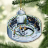 Star Trek NCC-1701 2254 Bridge Enterprise Christmas Ornament