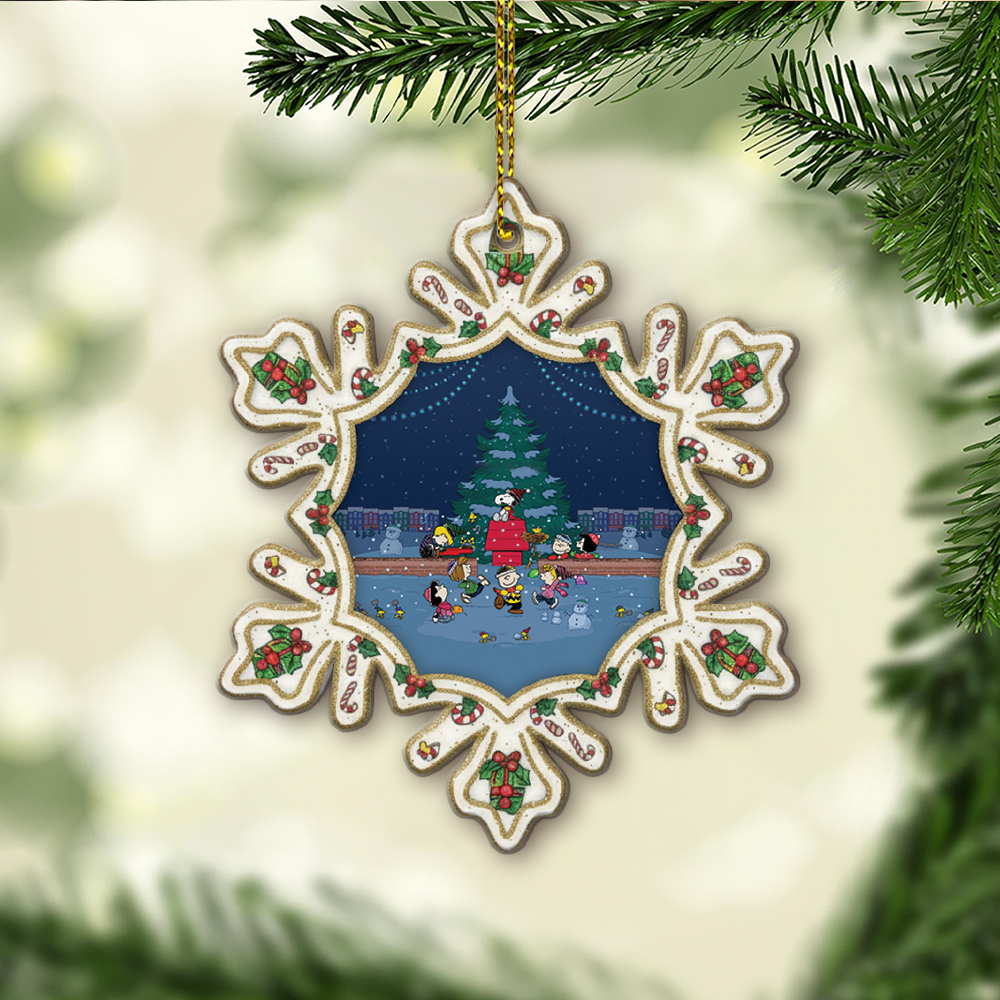 Snoopy And Friends Christmas Tree Christmas Ornament
