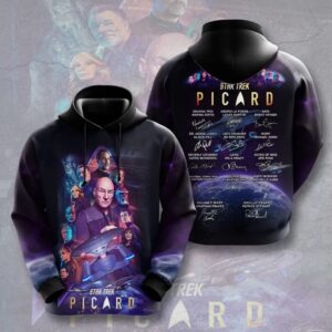 Alternative view of Star Trek Picard 3D Apparel – THK116401