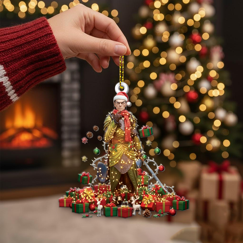 Lord of the Rings Elrond Christmas Ornament - Image 3