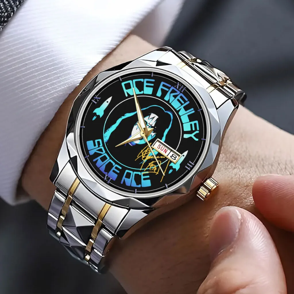 KISS x Ace Frehley Alloy Luxury Quartz Watch– 116859 - Image 3