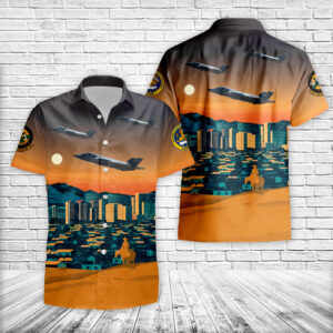 US Air Force 422d and 59th Test and Evaluation Squadron Hawaiian Shirt 115862