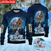 Personalized Darth Vader Christmas Knitted Sweater