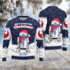 Star Wars All I Want For Christmas Is R2 Christmas Knitted Sweater