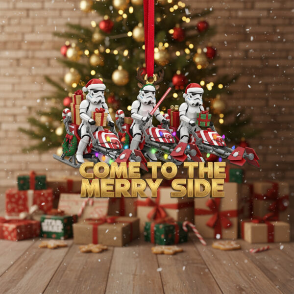 Star War Come To The Merry Side Christmas Ornament