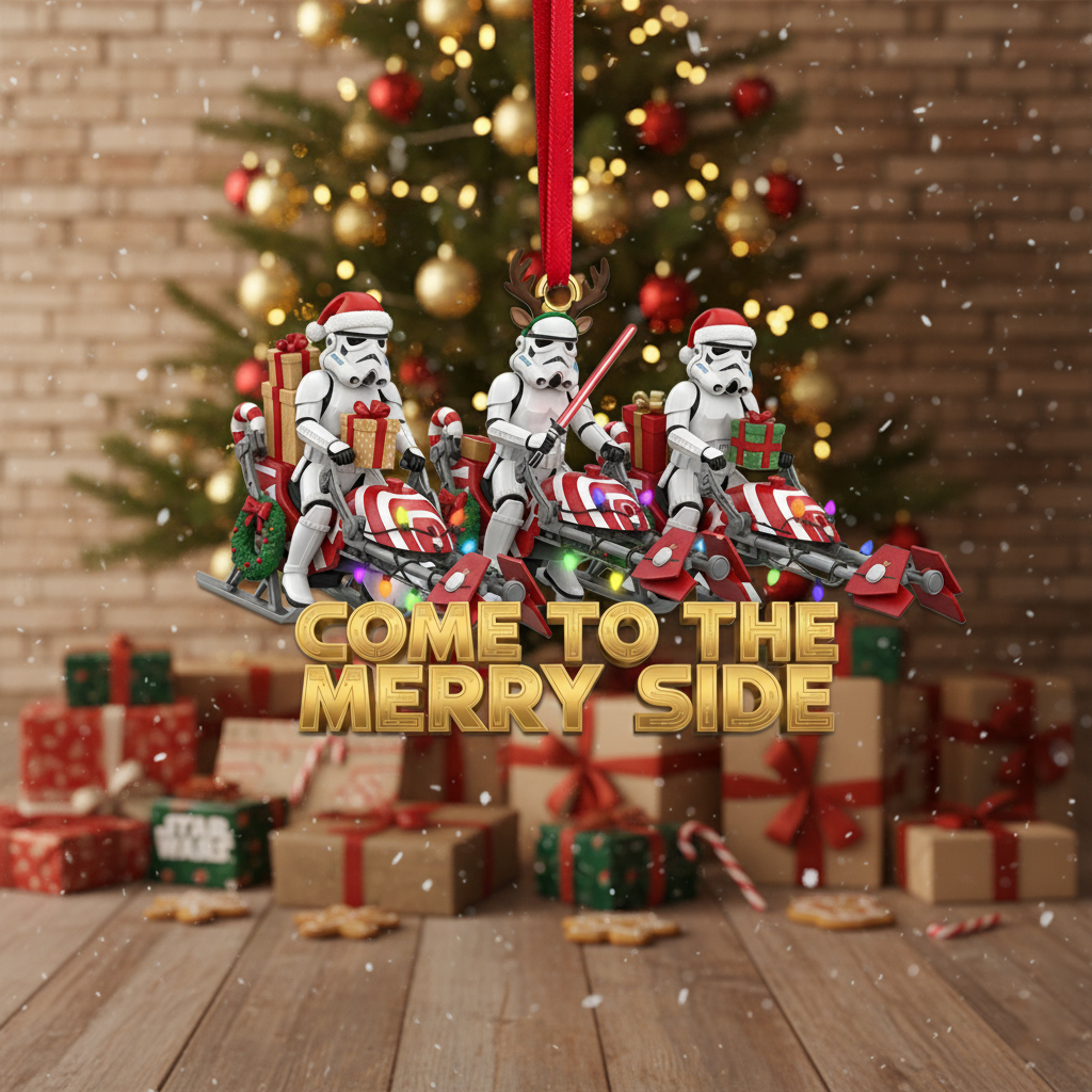 Star War Come To The Merry Side Christmas Ornament